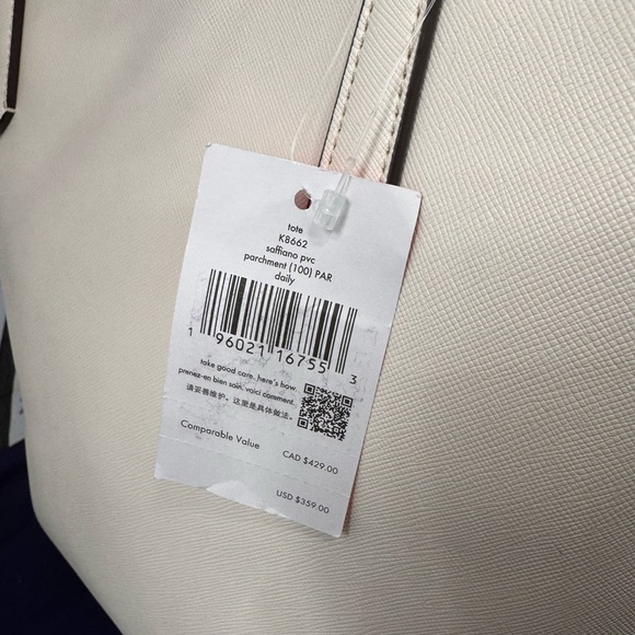 Kate Spade Parchment Tote - Picture 8 of 11